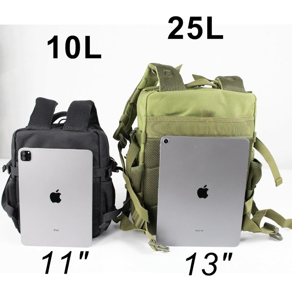 Lightweight 10l Mini Assault Backpack - Versatile… - image 8